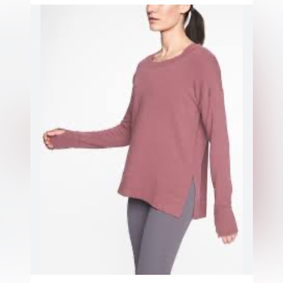 Athleta coaster Luxe sweatshirt - Picture 2 of 5